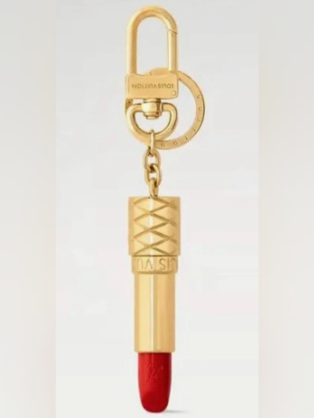 Louis Vuitton LV Lipstick Bag Charm Keychain